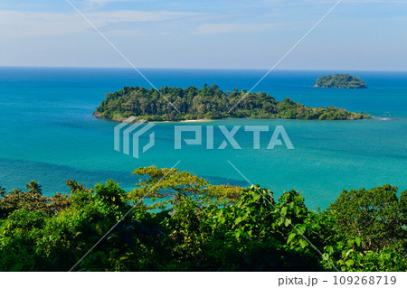 Seascape of Chang island(Koh chang) ,the famouse island of Thailand Seascape of Chang island(Koh chang) ,the famouse island of Thailand 109268719