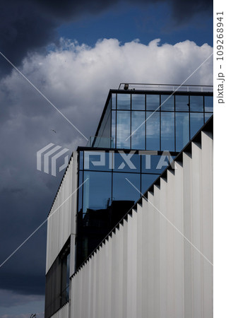 New office building in business center. New office building in business center. 109268941