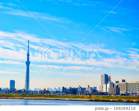 スカイツリーのある風景 スカイツリーのある風景 109269218