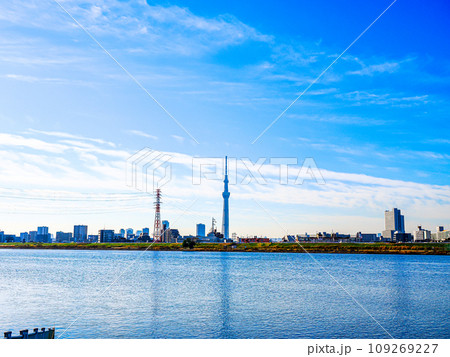 スカイツリーのある風景 スカイツリーのある風景 109269227