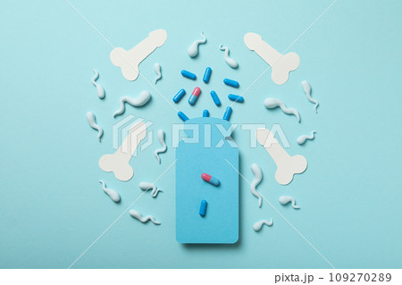 Pills for men's potency, pills for sex 109270289