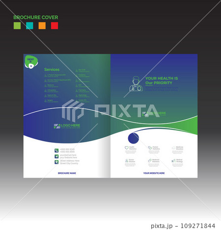 brochure cover design for any best use 109271844