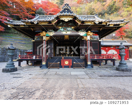 秋の妙義神社 本社(本殿・弊殿・拝殿) 国指定重要文化財 秋の妙義神社 本社(本殿・弊殿・拝殿) 国指定重要文化財 109271953