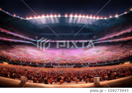 《AI画像》ライブ会場イメージ 109273043