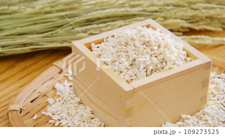 米麹と稲穂 米麹と稲穂 109273525