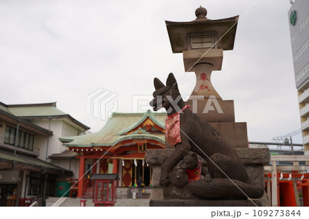 穴守稲荷神社、anamori、神社、穴守、稲荷、羽田、東京、日本、神道、鳥居、青空、鳥居、参拝、初詣 穴守稲荷神社、anamori、神社、穴守、稲荷、羽田、東京、日本、神道、鳥居、青空、鳥居、参拝、初詣 109273844