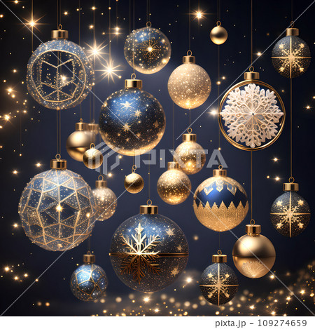 Bauble constellation arrange festive christmas wallpaper 109274659