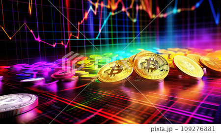 暗号資産・仮想通貨・ビットコイン 暗号資産・仮想通貨・ビットコイン 109276881