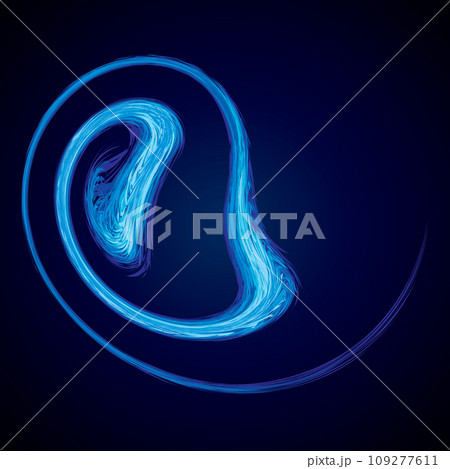Abstract background. Explosion. Vector drawing 109277611
