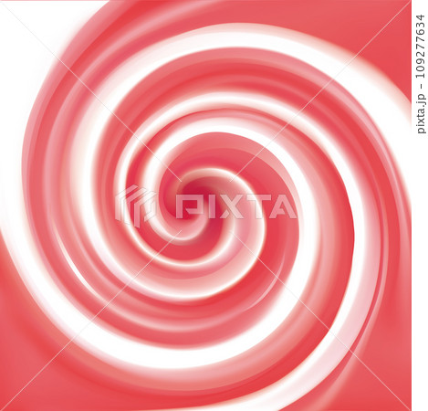 Abstract vector spiral background crimson colour 109277634
