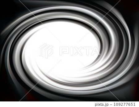 Vector black backdrop of swirling texture 109277651