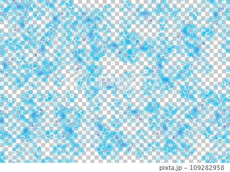 Snowflake wallpaper, background painted with watercolors. (seamless) Snowflake wallpaper, background painted with watercolors. (seamless) 109282958