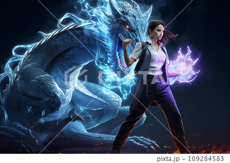 格闘ゲームのキャラクター AI画像 格闘ゲームのキャラクター AI画像 109284583