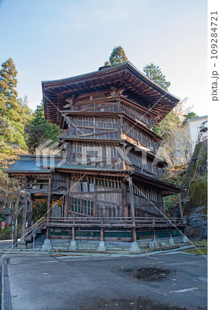飯盛山　さざえ堂 109284721