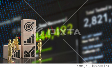 The man figure and wood cube for Business concept 3d rendering. The man figure and wood cube for Business concept 3d rendering. 109286173