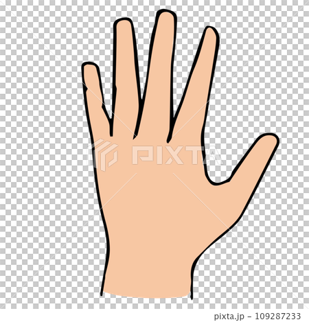 石頭、剪刀、布手背紙 109287233