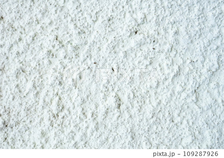 Loft-style plaster walls, gray, white, empty space used as wallpaper. Popular in home design or interior design. with copy spaces. 109287926
