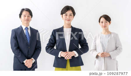 ビジネス　男女　ポートレート 109287977