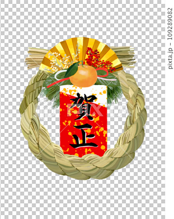 Shimenawa decoration (Kasho) Shimenawa decoration (Kasho) 109289082