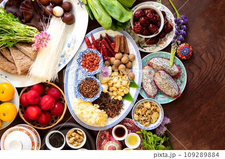 オリエンタルな食材イメージ オリエンタルな食材イメージ 109289884