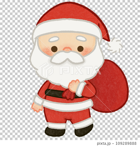 Santa Claus isolated on white background 109289888