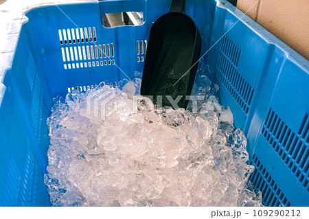 【#市場】氷の入ったメッシュコンテナ 109290212