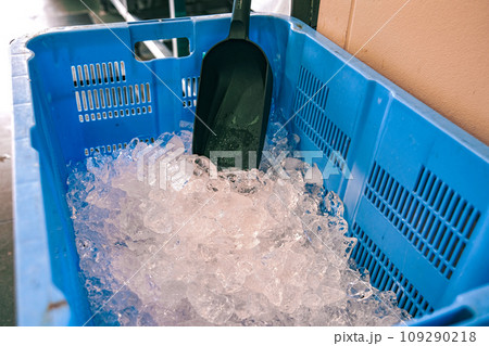【#市場】氷の入ったメッシュコンテナ 109290218