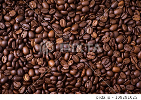 コーヒー豆　AI生成画像　AI画像 109291025