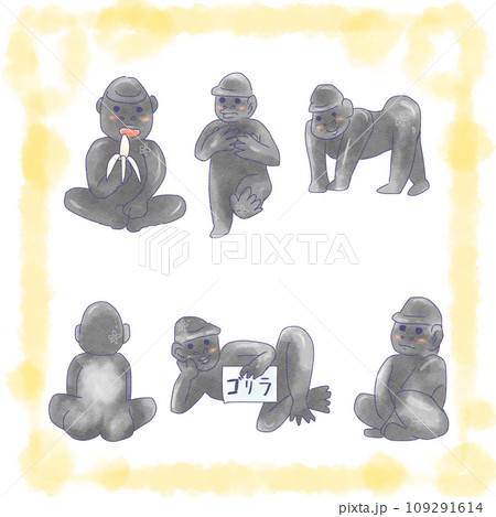 ゴリラ 109291614