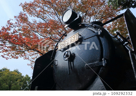 秋のC59形蒸気機関車(日本 広島県広島市) 秋のC59形蒸気機関車(日本 広島県広島市) 109292332