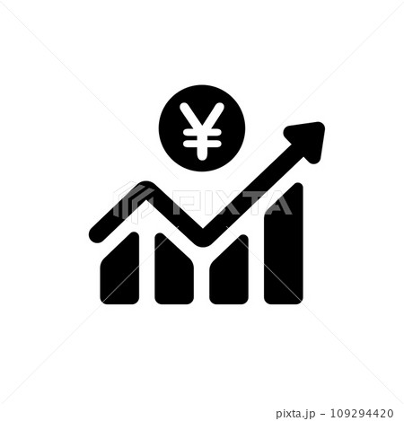 株式投資・資産運用ベクターアイコンイラスト / 積み立て投資・資産運用 109294420