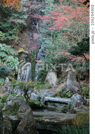 秋の三滝寺 109294908