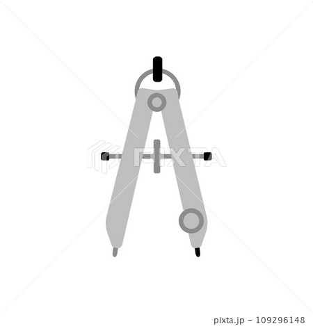 大工道具・DIY ベクターアイコンイラスト / コンパス・測量 109296148