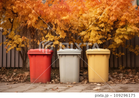 Recycling Bins, Generative AI 109296175