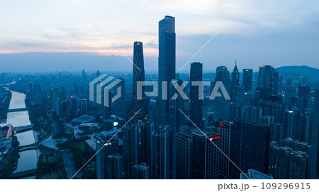 Aerial view of landscape in Guangzhou city, China Aerial view of landscape in Guangzhou city, China 109296915