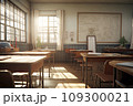 Empty Classroom. Back to school concept in high school 109300021