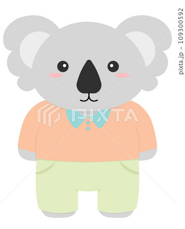 Cute Animal. hand drawn style Cute Animal. hand drawn style 109300592