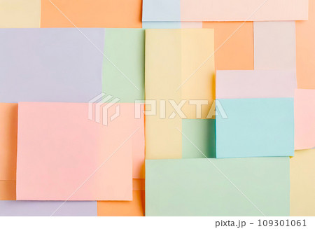 色紙を重ねた背景素材2 109301061