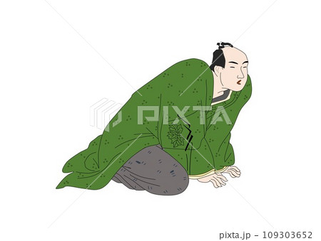 蔦屋重三郎(肖像・模写・カラー) 蔦屋重三郎(肖像・模写・カラー) 109303652