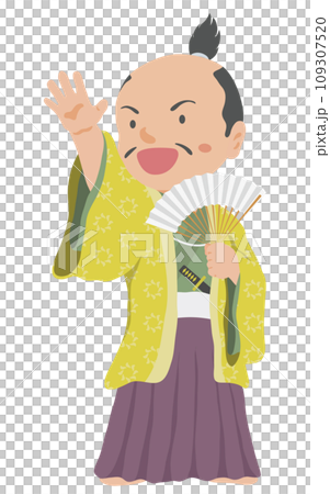 扇を手にする戦国大名 109307520
