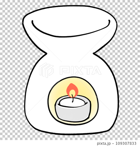 アロマポットのイラスト 109307833