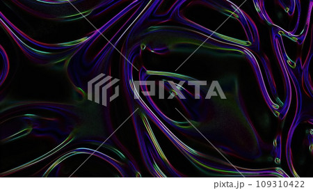 Iridescent cloth wave 109310422