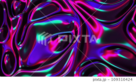 Iridescent cloth wave Iridescent cloth wave 109310424