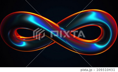 3d infinity sign 3d infinity sign 109310431