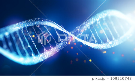 DNAイメージ背景 109310748