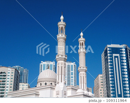 United Arab Emirates. Beautiful architecture. Mosque. 109311964