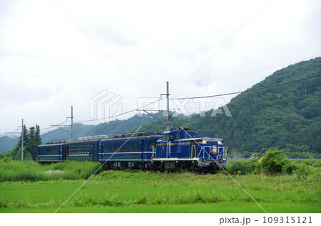 野岩鉄道 中荒井付近 DL大樹 会津若松試運転 野岩鉄道 中荒井付近 DL大樹 会津若松試運転 109315121