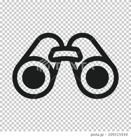 双眼鏡や見ることを示すアイコン 109315930