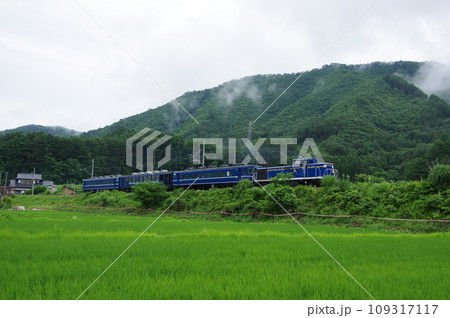 野岩鉄道 会津高原尾瀬口付近 DL大樹 会津若松試運転 野岩鉄道 会津高原尾瀬口付近 DL大樹 会津若松試運転 109317117