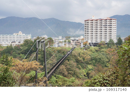 栃木　鬼怒楯岩大吊橋 109317140
